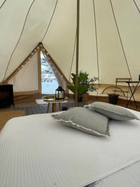 Glamping by the beach